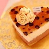 本格！豹柄ハートのチョコレート菓子【サンマルク】